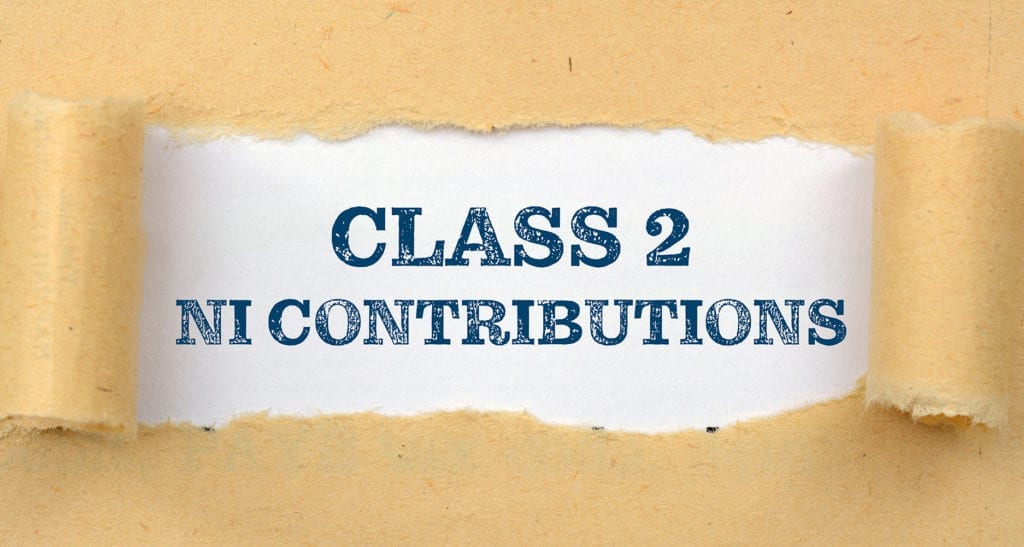 CLASS 2 National insurance contributions