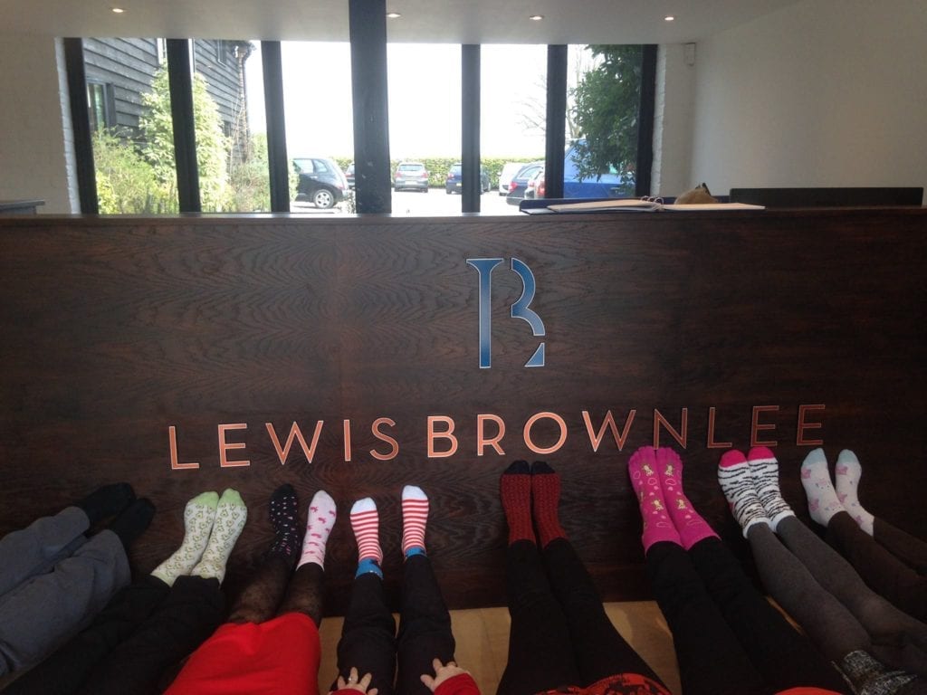 Lewis Brownlee raised awareness for World Down Syndrome Day