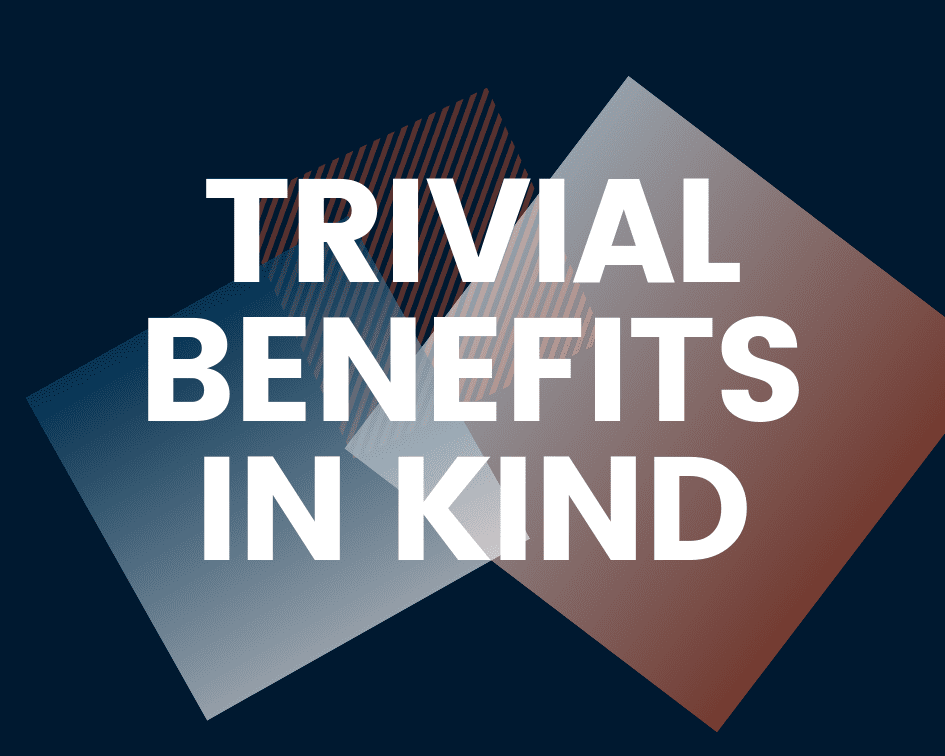 Trivial benefits in kind (BiK) – relief from 6 April 2016