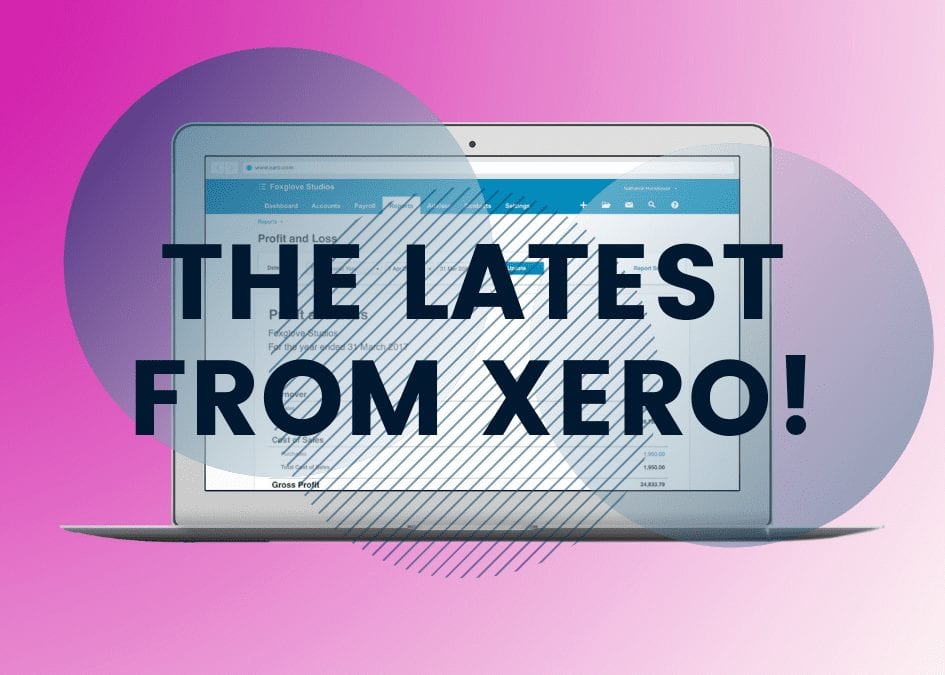 The latest from Xero!