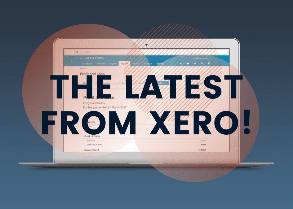 The latest from Xero!