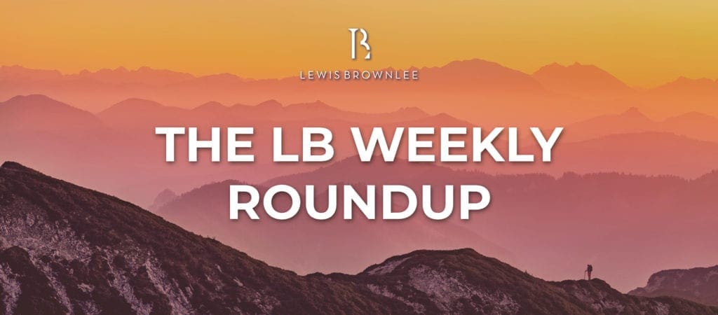 Lewis Brownlee Weekly Roundup - 26 March 2021