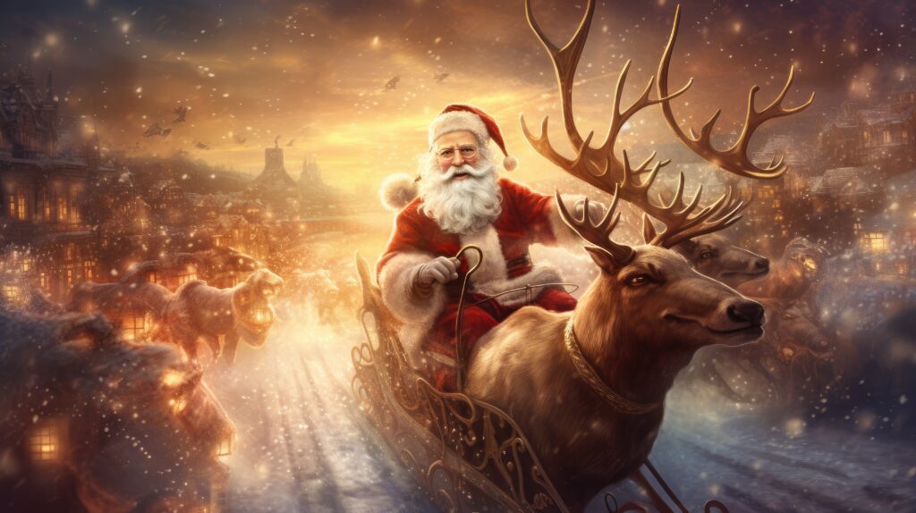 Santa's festive fable
