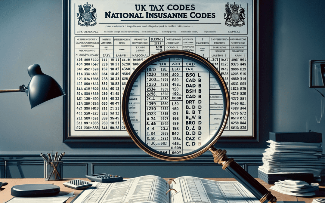 What Do the Letters and Numbers Mean in Tax Codes and NI Codes?