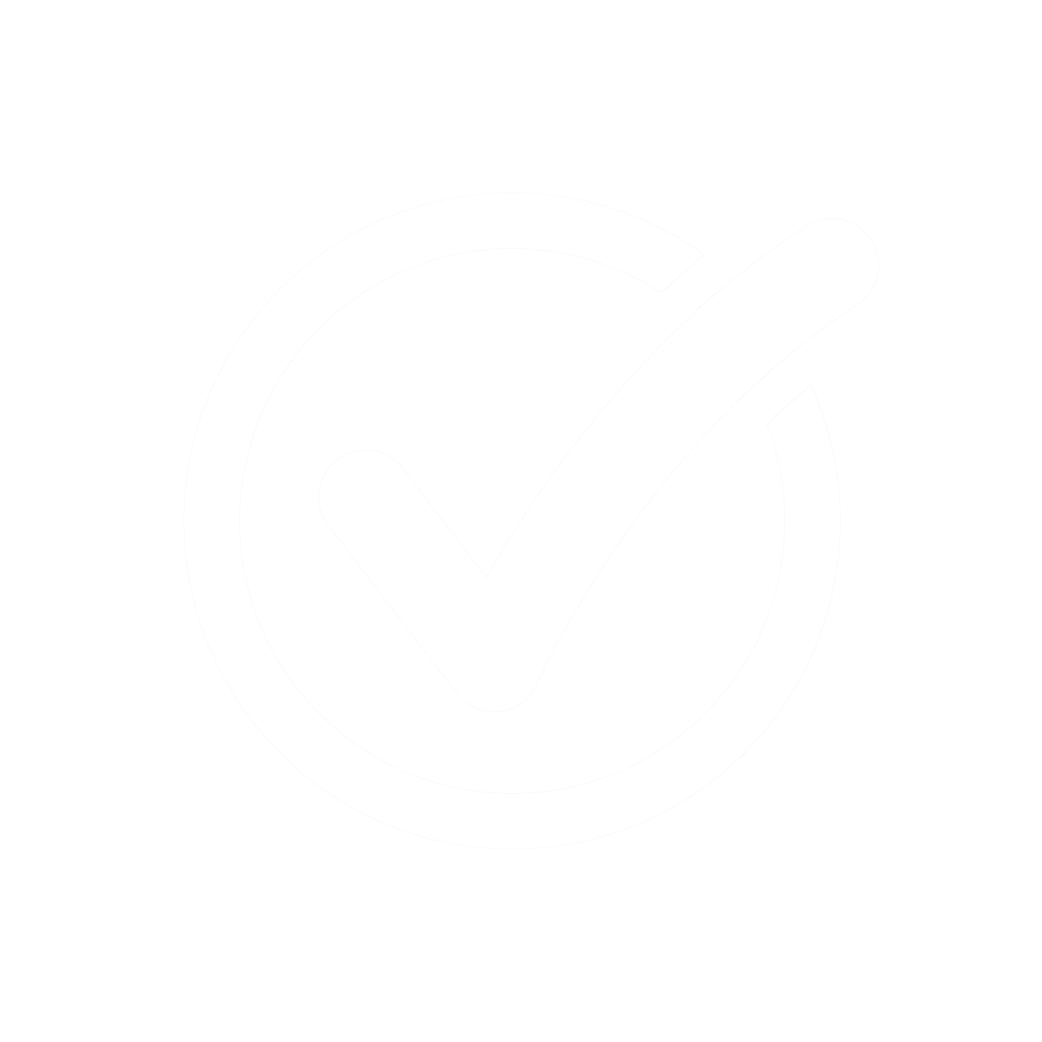 White tick in circle Tick